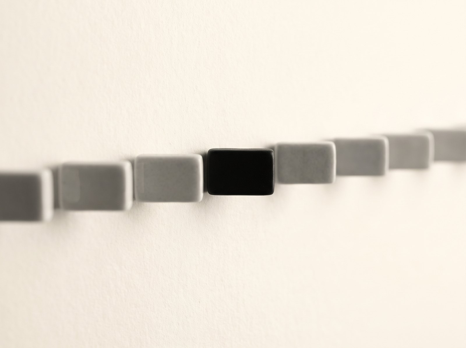 Abstract monochrome composition